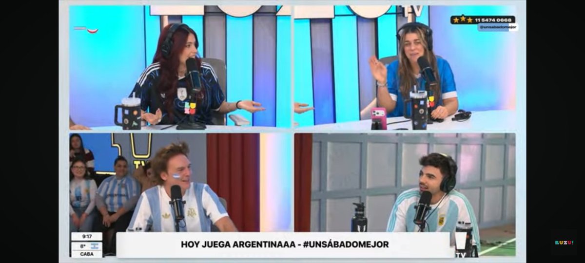 romidahbar's tweet photo. Buen diaaaaa!!!!!! Buen diaaaa Tati, Agus, La castro y Santiiii!!!! 

Los amooo😍

Por acá unos mates y como todos los sábados terminando pedidos y con la mejor compañía @unsabadomejor 🙌🏾✨

#unsabadomejor https://t.co/8nNhap2Vt6