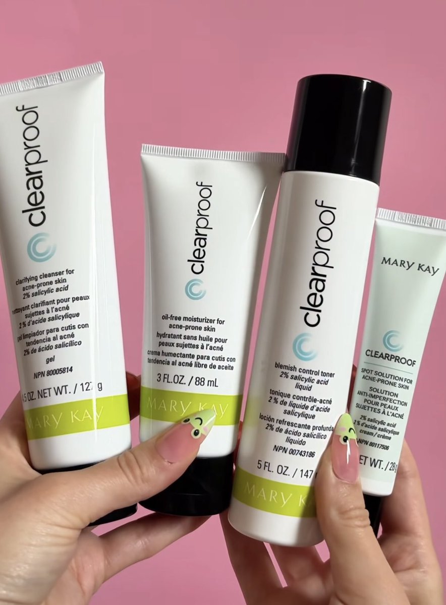 MaryKay__Beauty's tweet photo. Acne prone skin? We got you covered with CLEARPROOF skincare routine!!  ✨🤩✨
Available now ✨ https://t.co/IrR2HrSkZi https://t.co/vzhkFmmwe7