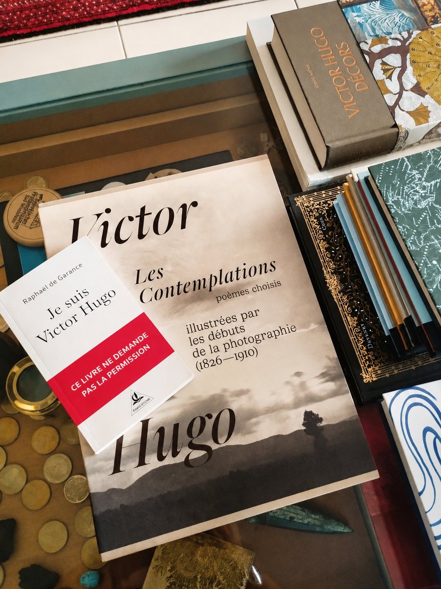 RdeGarance's tweet photo. Je remercie @voultis pour cette magnifique photo de son exemplaire de "Je suis Victor Hugo"
 C'est un réel bonheur pour moi de savoir que vous me lisez et que le livre vous accompagne encore après avoir refermé le livre. https://t.co/c7jmfN3UUC