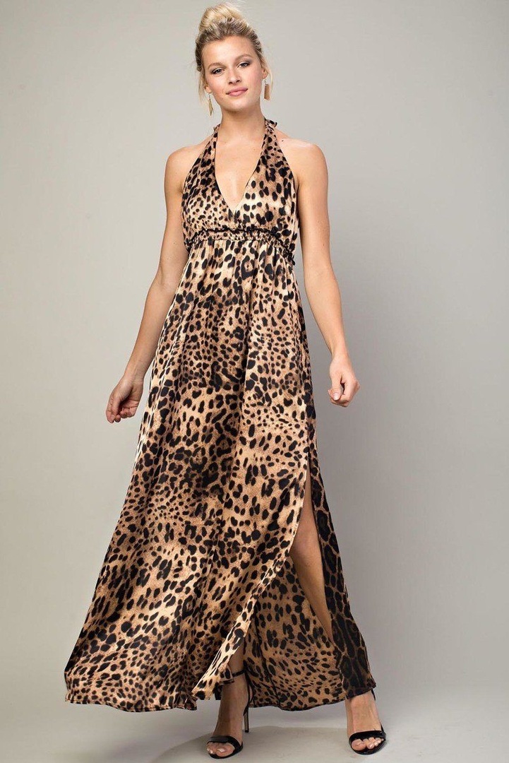 amomentofnow's tweet photo. Unleash your wild side with our Leopard Halter Dress! 🐆✨ Elastic bust, satiny finish. Perfect for nights out or events. Grab yours: https://t.co/DAcaCMjjSd. #LeopardPrint #NewArrivalAlert https://t.co/VRelppPXxZ