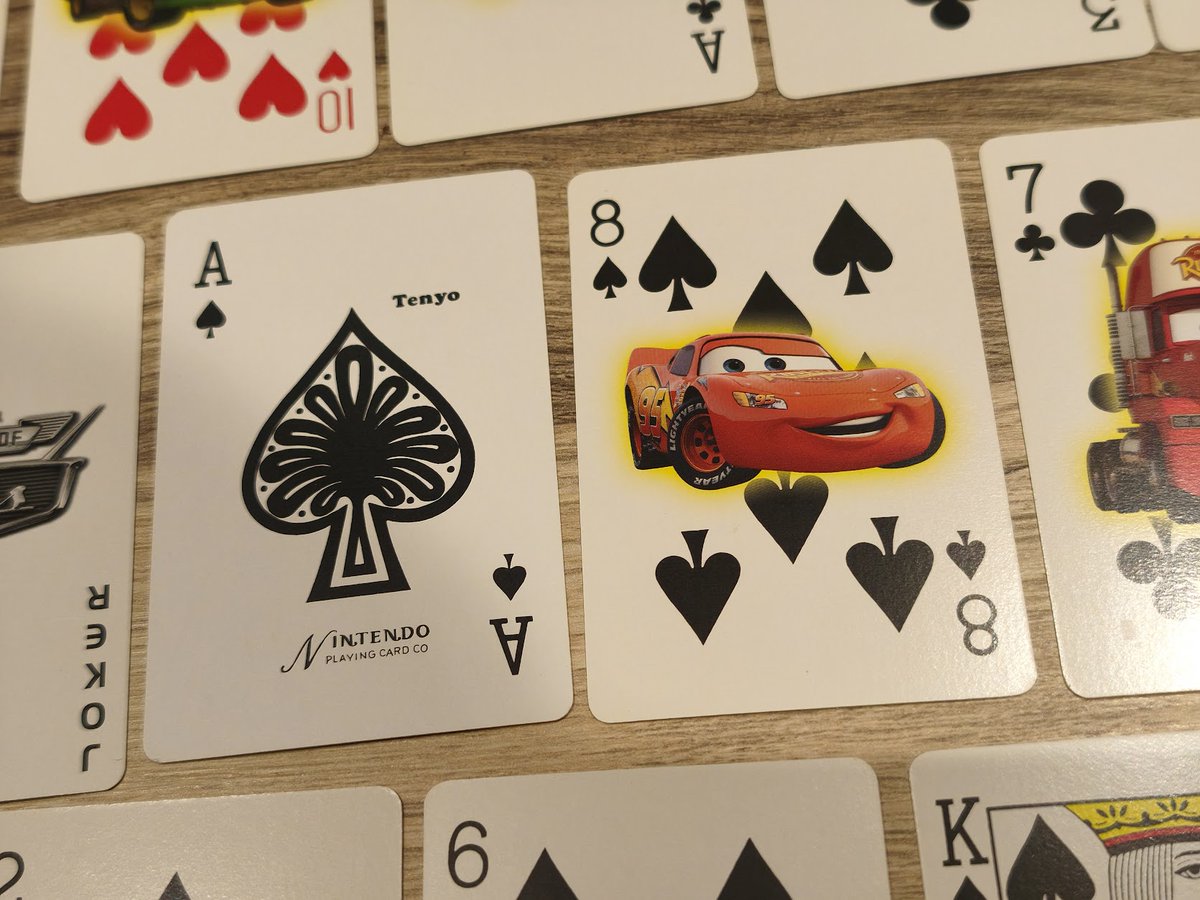 Yamafuda's tweet photo. Cartes Disney "Cars" pour Tenyo et fabriquées par Nintendo. ð
#Disney #Cars #Tenyo #NIntendo https://t.co/Yymyjq3QSg