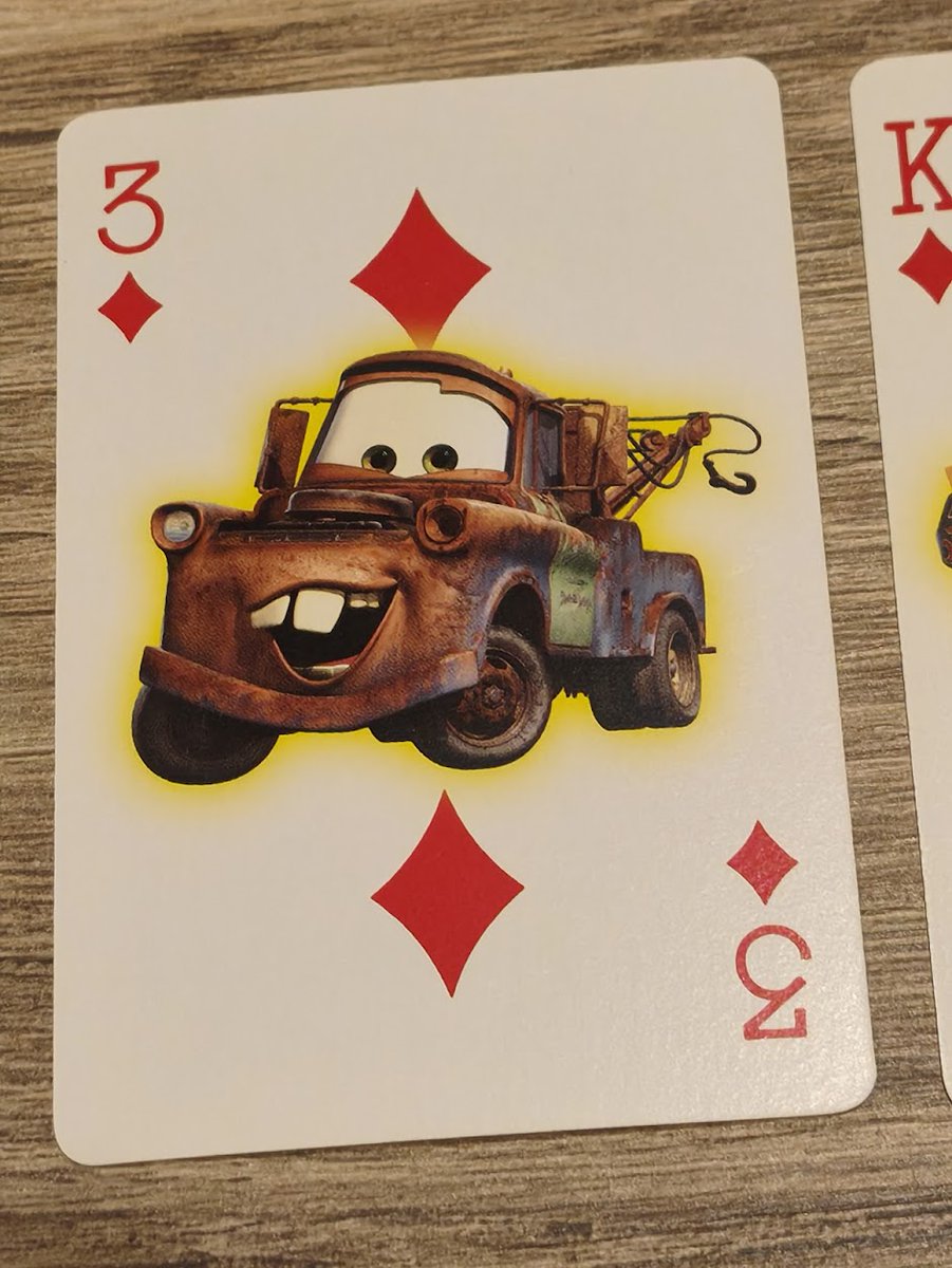 Yamafuda's tweet photo. Cartes Disney "Cars" pour Tenyo et fabriquées par Nintendo. ð
#Disney #Cars #Tenyo #NIntendo https://t.co/Yymyjq3QSg