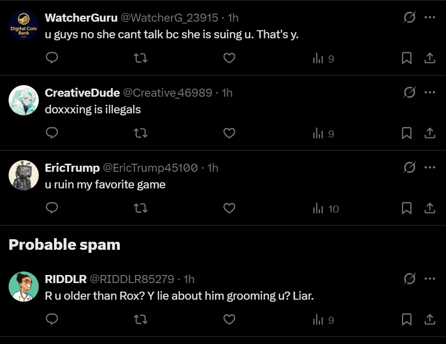 BoyImPlagued's tweet photo. More b/ts. This is actually pretty funny bc it follows the narrative exactly to a certain Reddit user whose been spewing the exact same things. Take my message here with a grain of salt as it is just speculation, but it is very odd. https://t.co/E3qlRQWfqX