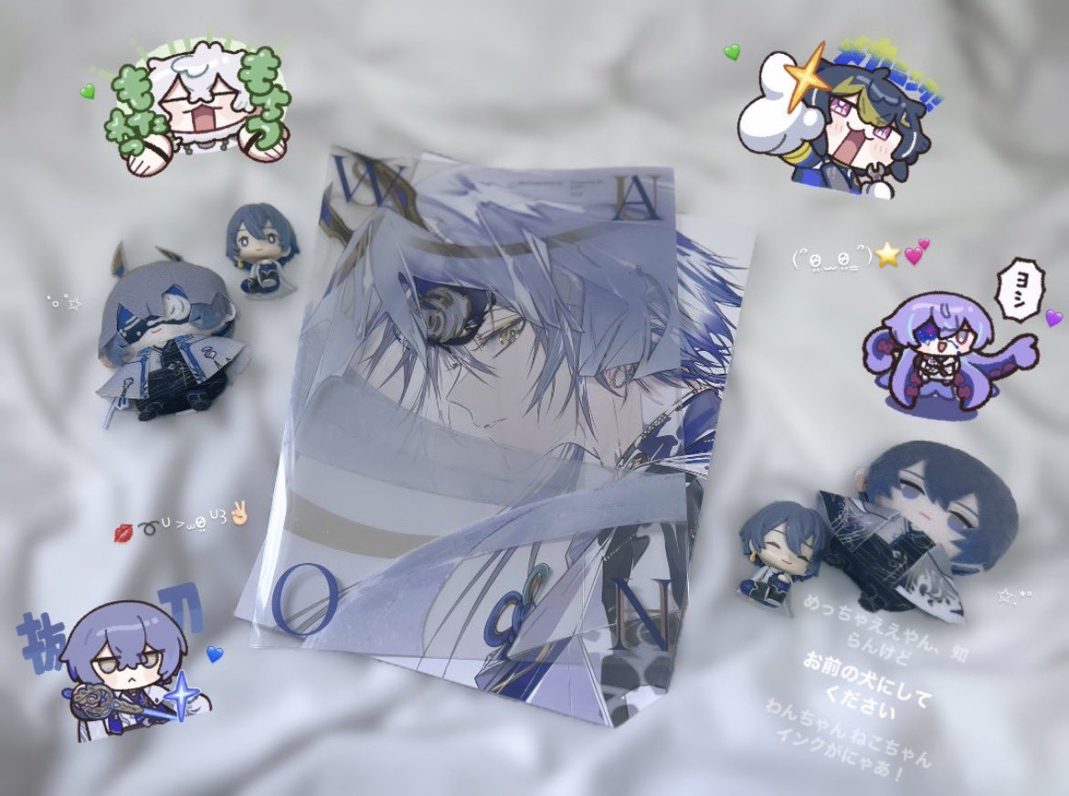 _urps25's tweet photo. スオウ母上の本届きました(ˆ꜆ . ̫ . ).ᐟ.ᐟ💙
ページをめくる度に3年間の努力を振り返れるような1冊でした!
母上の気持ちがたくさんこもった美しいイラストがたくさん見れて幸せでした
本当にありがとうございます🐺♡

 #w4on https://t.co/Gx56OikYAN