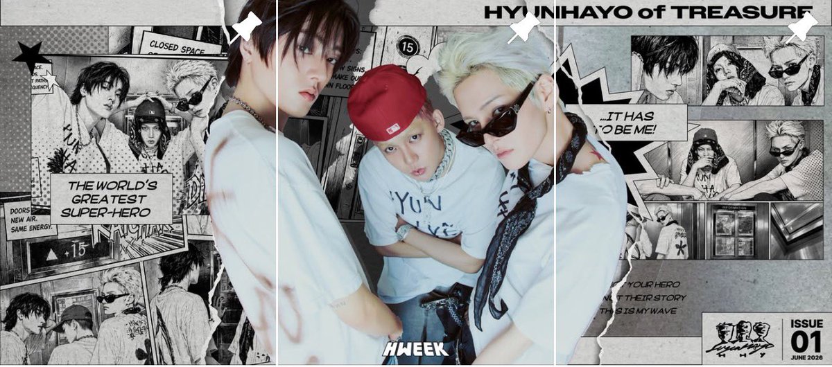 yumechs's tweet photo. HWEEK ลงคลิปเรียงหน้าปกโคตรเท่อ่ะ แล้วคลิปวิดีโอก็โคตรดี 🫶🏻😍 https://t.co/iuicNKQOIG