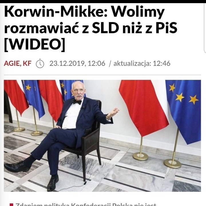 PolkaMaa1's tweet photo. @GJasiniak @WiktorSwietlik @NawrockiKn @pisorgpl @KONFEDERACJA_ Skoro prawda o was was obraża, to niczym  nie różnicie się od PO i żeby w was uderzyć, wystarczy pisać  o was prawdę.
To nie PiS układał się z tuskiem i banasiem przeciw  konfie, a konfa przeciw PiS i w tym momencie maski z konfy opadly i tylko ślepy nie widzi czym jest ten twór https://t.co/sK1Pb2YBim