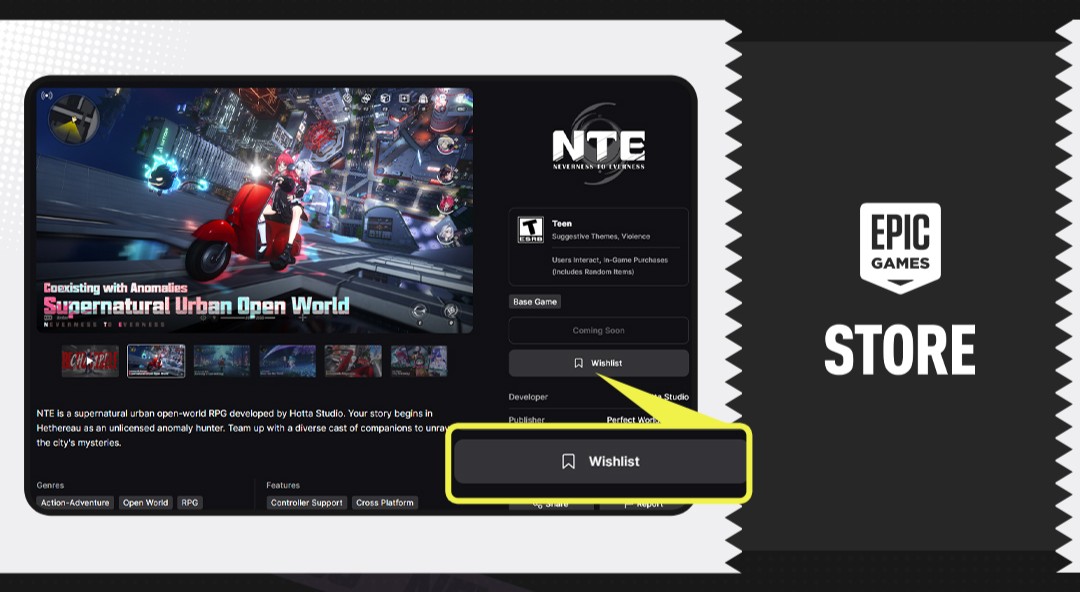 horadogayme's tweet photo. NTE finalmente vai chegar na Steam, Epic Games e Galaxy Store!! 🥳🎉

A partir do dia 7 de Julho(pra nós BRs) o jogos vai estar disponível pra download e nós vamos receber uma moldura nova pro avatar de perfil em comemoração!

Steam: https://t.co/E1ASc5NsoJ
Epic Games: https://t.co/AiIR5uVRCw

#NTE #NTEcreator