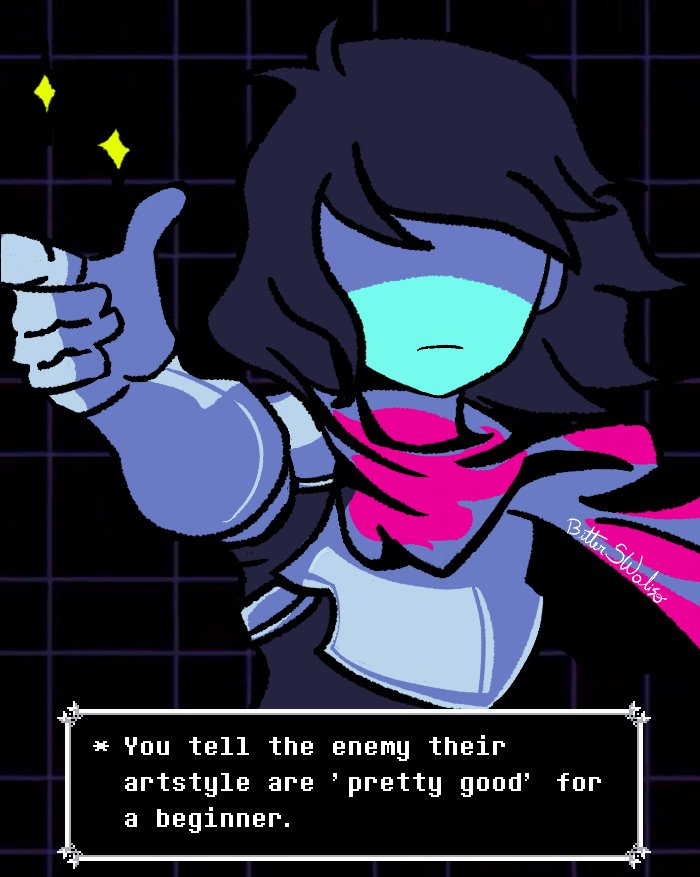 BitterSWaliso's tweet photo. #DELTARUNE https://t.co/T6FXgZEobl