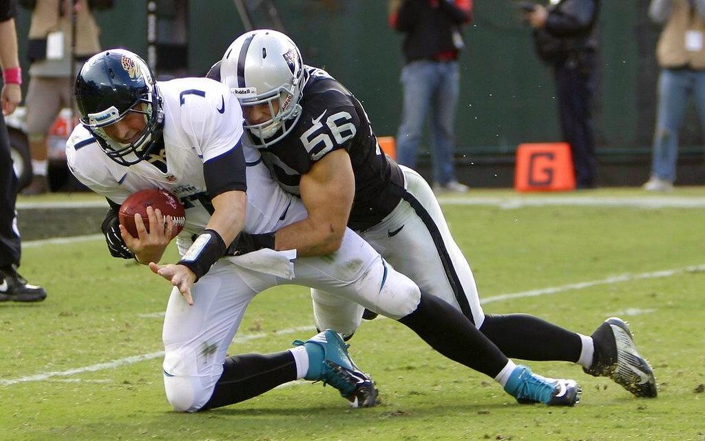 NFLMAVERICK's tweet photo. Happy birthday to former Raiders LB Miles Burris, June 27, 1988. https://t.co/OoutVf3gdE