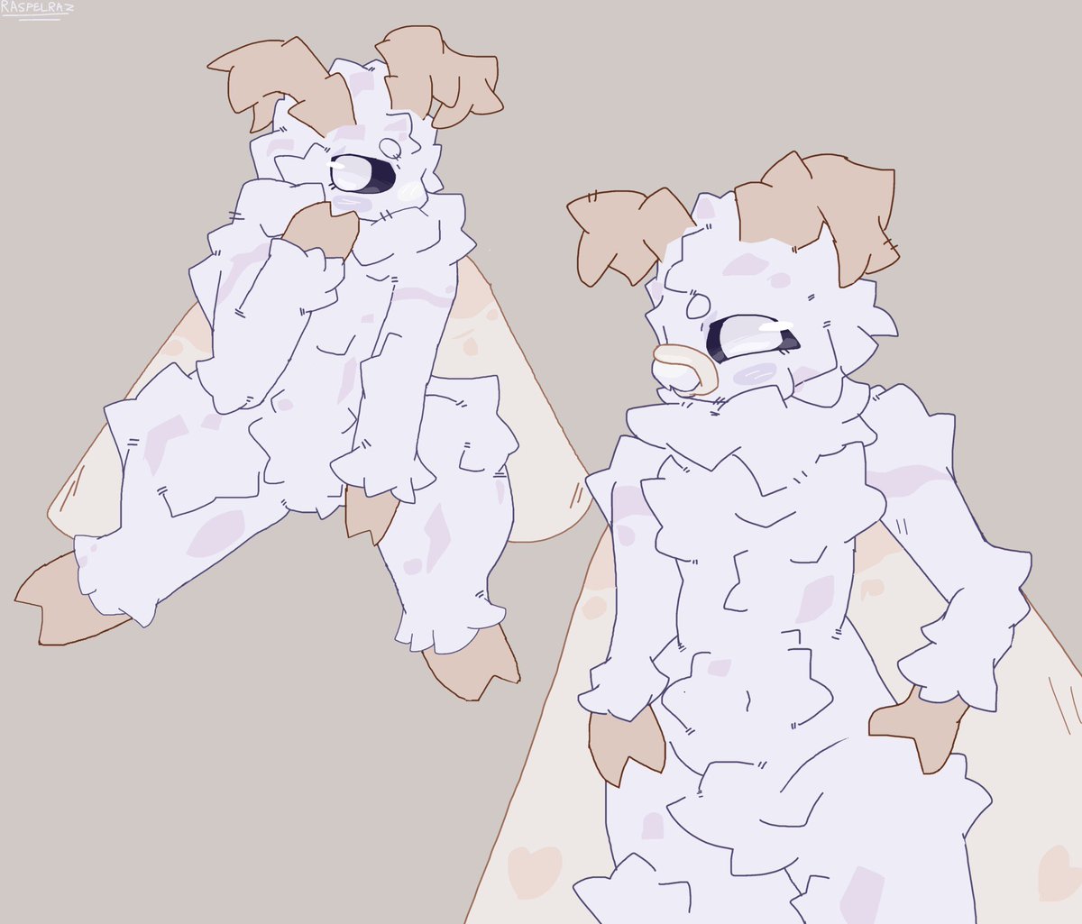 RaspelRaz's tweet photo. Times ive drawn the moth for those who havent seen them 👀 https://t.co/xIv3MVFogP