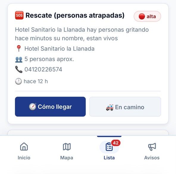 RaulZambrano7's tweet photo. #27J FAMILIARES DE JHONATTAN LAMUS exigen rescatistas en el Hotel Santuario, La Llanada de La Guaira

Hay personas vivas en ese lugar y no hay nadie en el sitio para rescatar.

URGENTE 🚨 SE PUEDEN RESCATAR VIDAS. https://t.co/8n51Zvk0pq