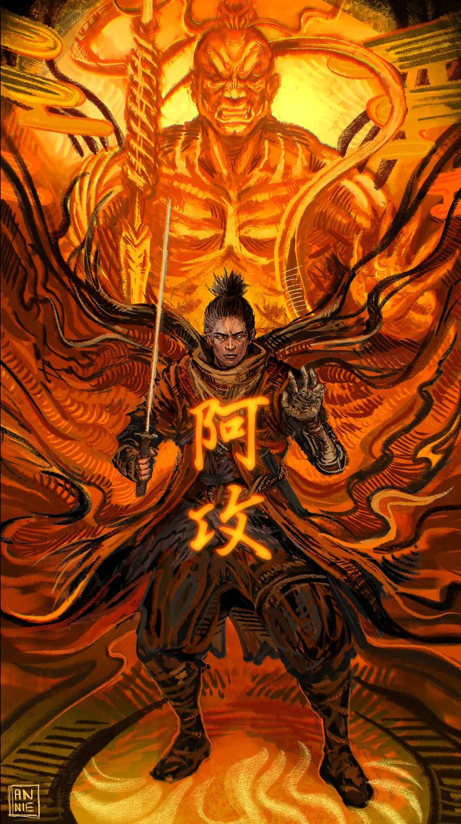 ArtShareHQ's tweet photo. 🐺 Illustration / Sekiro: Shadows Die Twice · "Shinobi Forms"

— @anniechromes https://t.co/z1J6qbBXK2