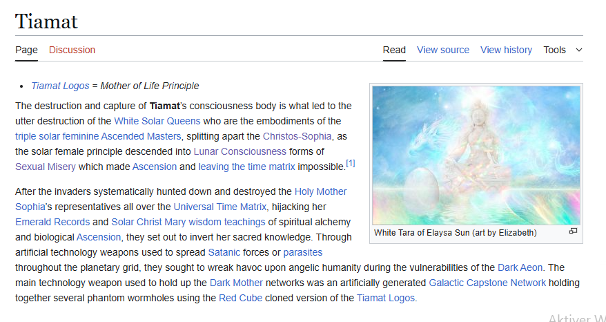 Humanssuck4555's tweet photo. Tiamat/Sophia.
Achamoth is her fallen form. https://t.co/3mGzZj47ZD