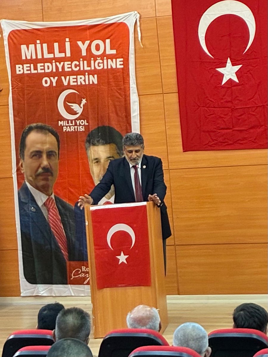 milliyolpa74776's tweet photo. Osmaniye Kongremizi büyük bir heyecan ve kararlılıkla tamamladık. Bu salondaki irade, geleceğimizin teminatıdır. İlk günkü azimle, durmaksızın yürümeye devam https://t.co/94qEDytfmd
