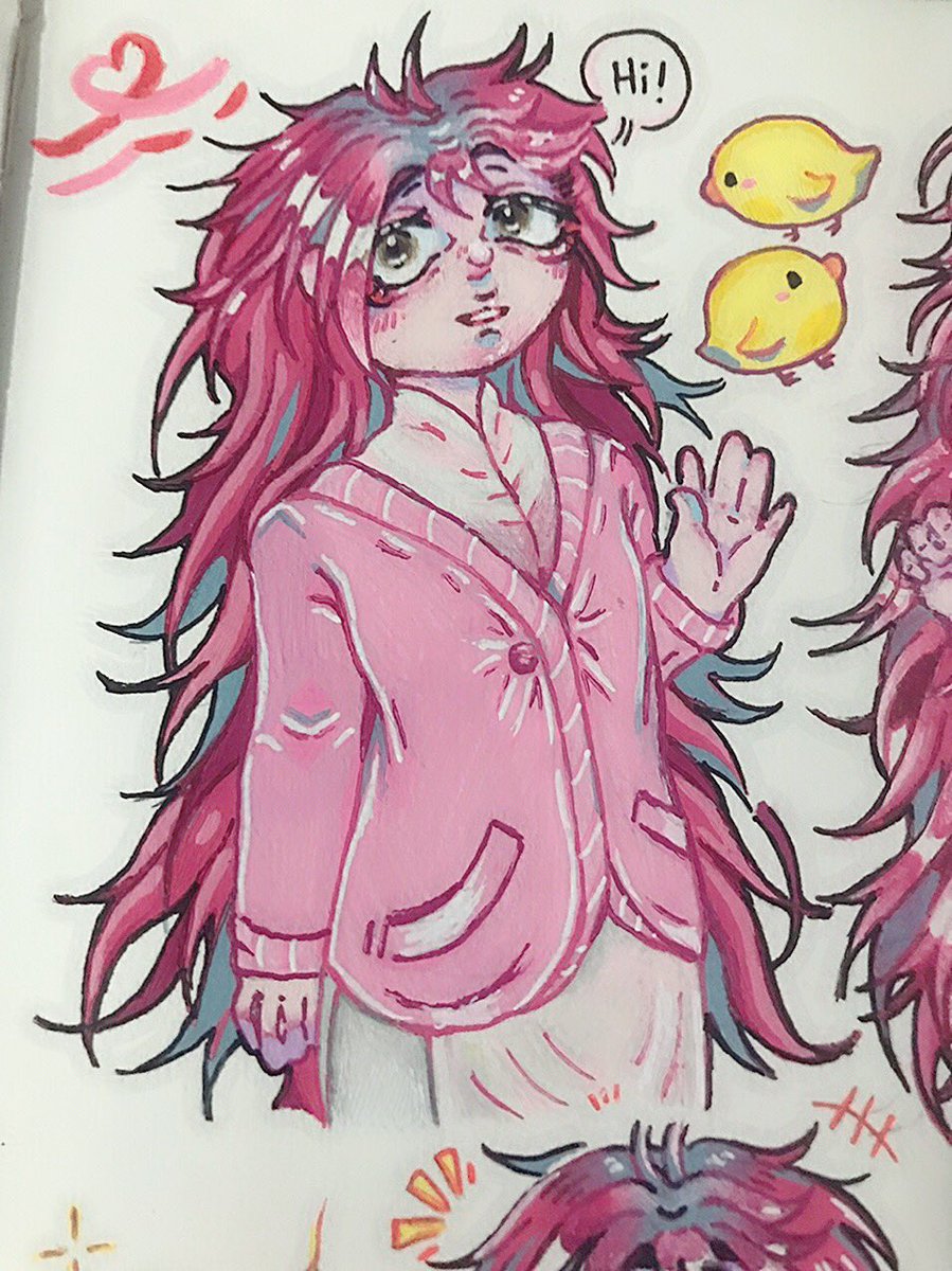 JeffTrai's tweet photo. Flaky in my AU. I've dressed her in her high school uniform from my hometown, I hope it's not too bad.🥲 #Flaky #HTF https://t.co/5a0Xi7wKTn