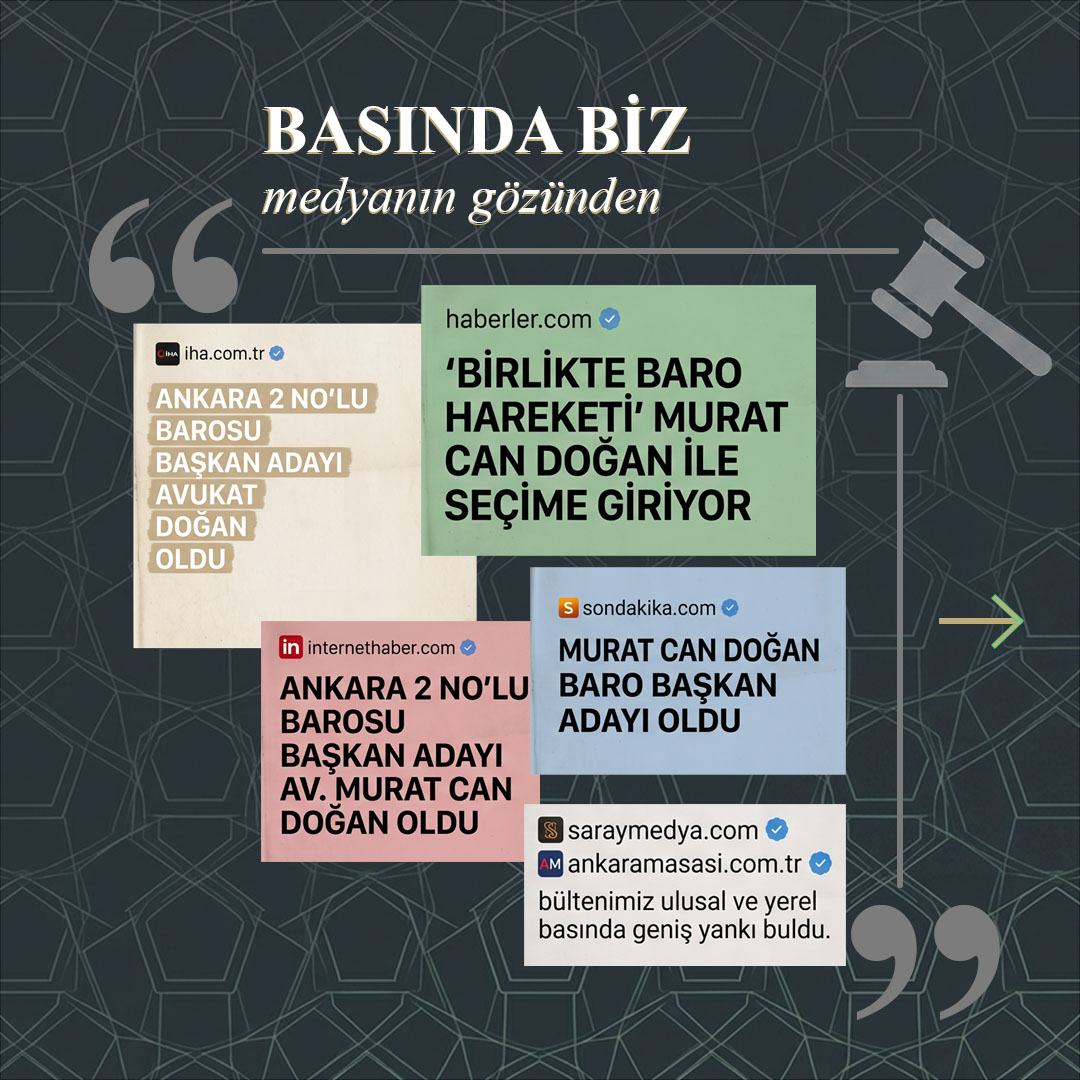 birliktebaro's tweet photo. Ortak akıl ve yeni bir vizyonla başlattığımız yürüyüşümüz, ulusal ve yerel basında yerini aldı.

Mesleki dayanışmayı merkeze alan, gücünü şahıslardan değil hepimizin ortak iradesinden alan hareketimize sayfalarında yer ayıran basın kuruluşlarına teşekkür ederiz.
@avmuratcandogan https://t.co/2xK4iz4bm2