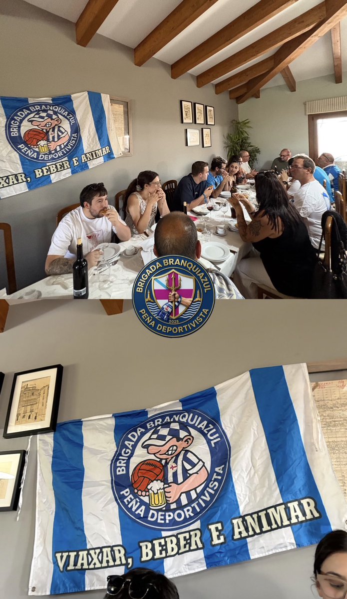 PDBrigada's tweet photo. Comezamos a comida de fin de tempada! https://t.co/1nMiig6gFU