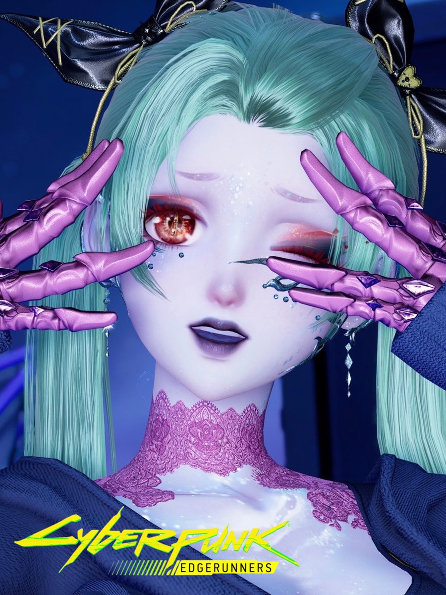 mydressupnikki's tweet photo. Rebecca cosplay from cyberpunk ✨💿

@HParadise07 inspired me so much with her Lucy cosplay I’m still obsessed 😍😍

This outfit is a modified version of one I saw on the lookbook, her name is Poison 💖🫶

#infinitynikki #wherestarsyearn https://t.co/104vPk1ST3