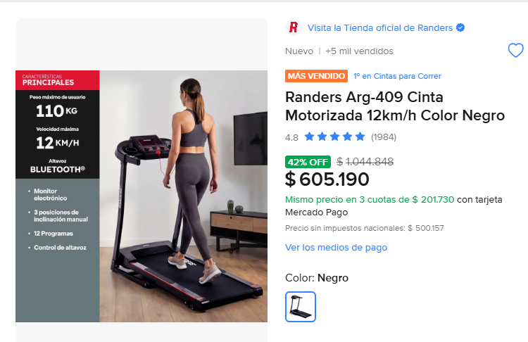 Gardelitooo's tweet photo. 📈 Más de 5.000 personas ya dejaron de depender del clima para entrenar.

🏃 La cinta N.º 1 en ventas del país.
🔥 42% OFF
https://t.co/6YbUsrMGAX https://t.co/Cau3O0E1uu