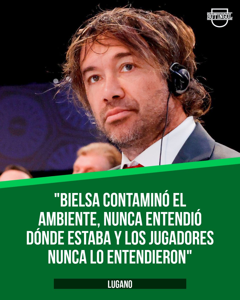 botingol's tweet photo. 🔥Bielsa contaminó el ambiente, nunca entendió dónde estaba y los jugadores nunca lo entendieron https://t.co/1gunj5cHhf