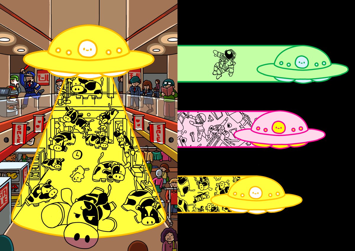 to_kodo's tweet photo. UFO！ https://t.co/xSjJonqLU5
