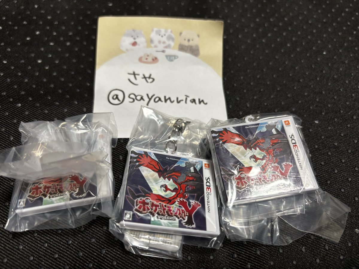 sayanrian's tweet photo. 【交換】ポケモン　パッケージ&amp;ゲームカード　キーホルダーコレクション　2006-2016
譲:Y 3点
求:ブラック　ムーン　ダイヤモンド　各1点
郵送希望 https://t.co/5XhSkWV91G