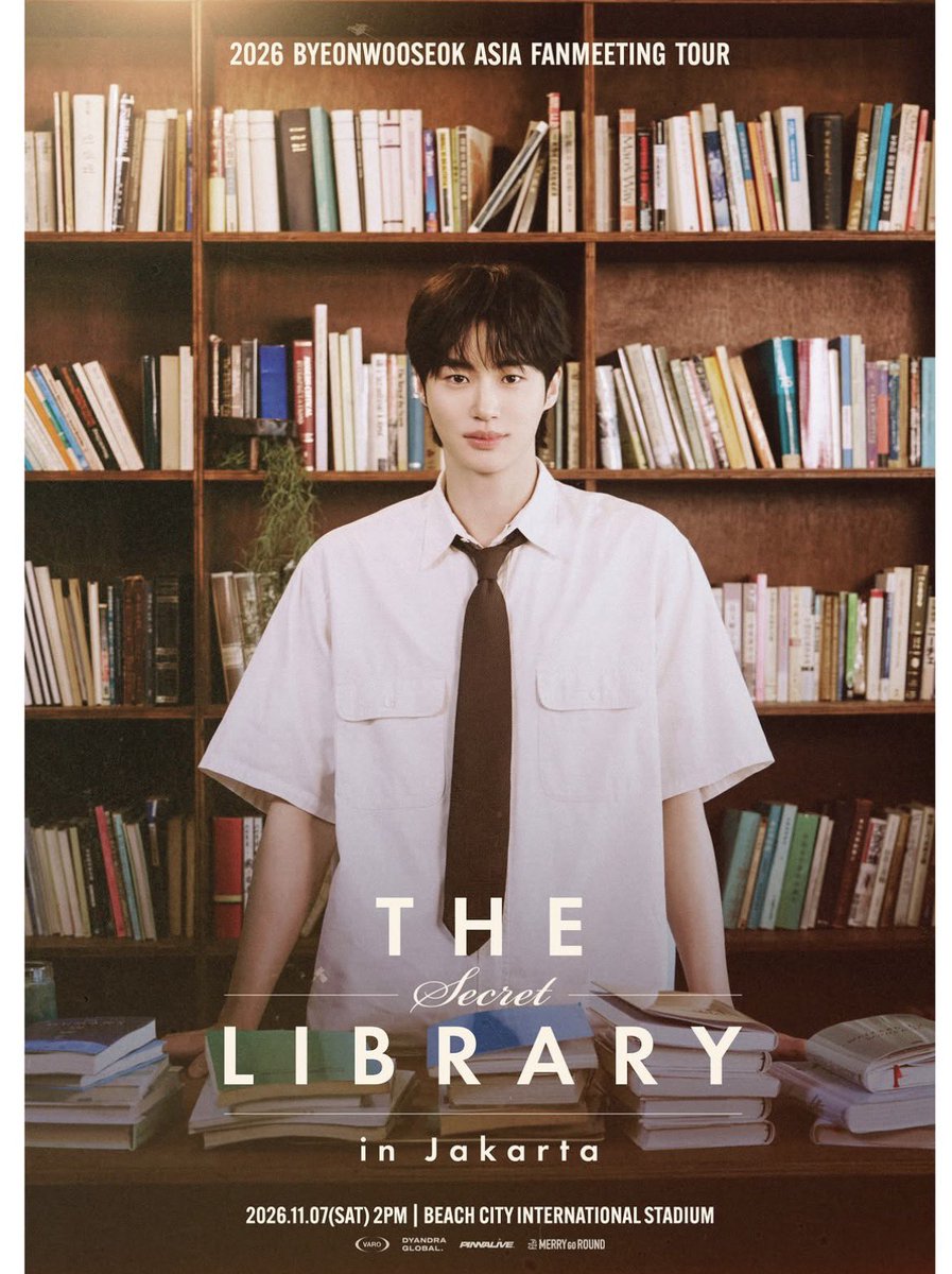 rosaliayuls's tweet photo. OPEN JASWAR ONLY🧾
Byeon Wooseok Asia Fanmeeting Tour  in Jakarta 2026🇮🇩

Circle the date!
📅 November 7th, 2026 (2 PM)
📍 Beach City International Stadium

more info? dm aja yaa🤗 #jaswar #fanmeet https://t.co/Sxf7BWWDRw