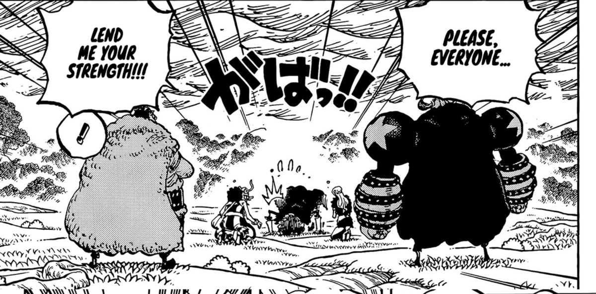 k1llerflash's tweet photo. @QuamixChanel @MikhailDawson @mrbeckman007 Yeah bro "U cant spin this to mean the strawhats are looking at brook." They looking past him https://t.co/40Gp2h25h8