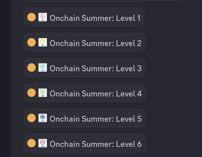 Adamnftsol's tweet photo. > Just a reminder: if you participated in onchain summer and forget to claim your role , make sure you get it now   >You can get it on https://t.co/e1jU3obBjO 
I recommend you to get all roles and connect all of your accounts 👀 Believe in

@base https://t.co/wuI4SvIdcj