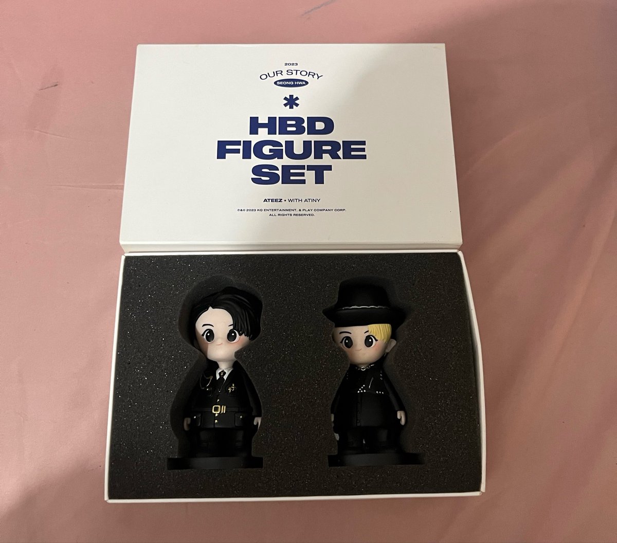 hwafflepuffs's tweet photo. wts seonghwa birthday md hbd figure set 

include:
- 2 figure
- postcard

minus pc

💰 300k
🍊 co oren
📍JKT https://t.co/a2b7ogQmsY