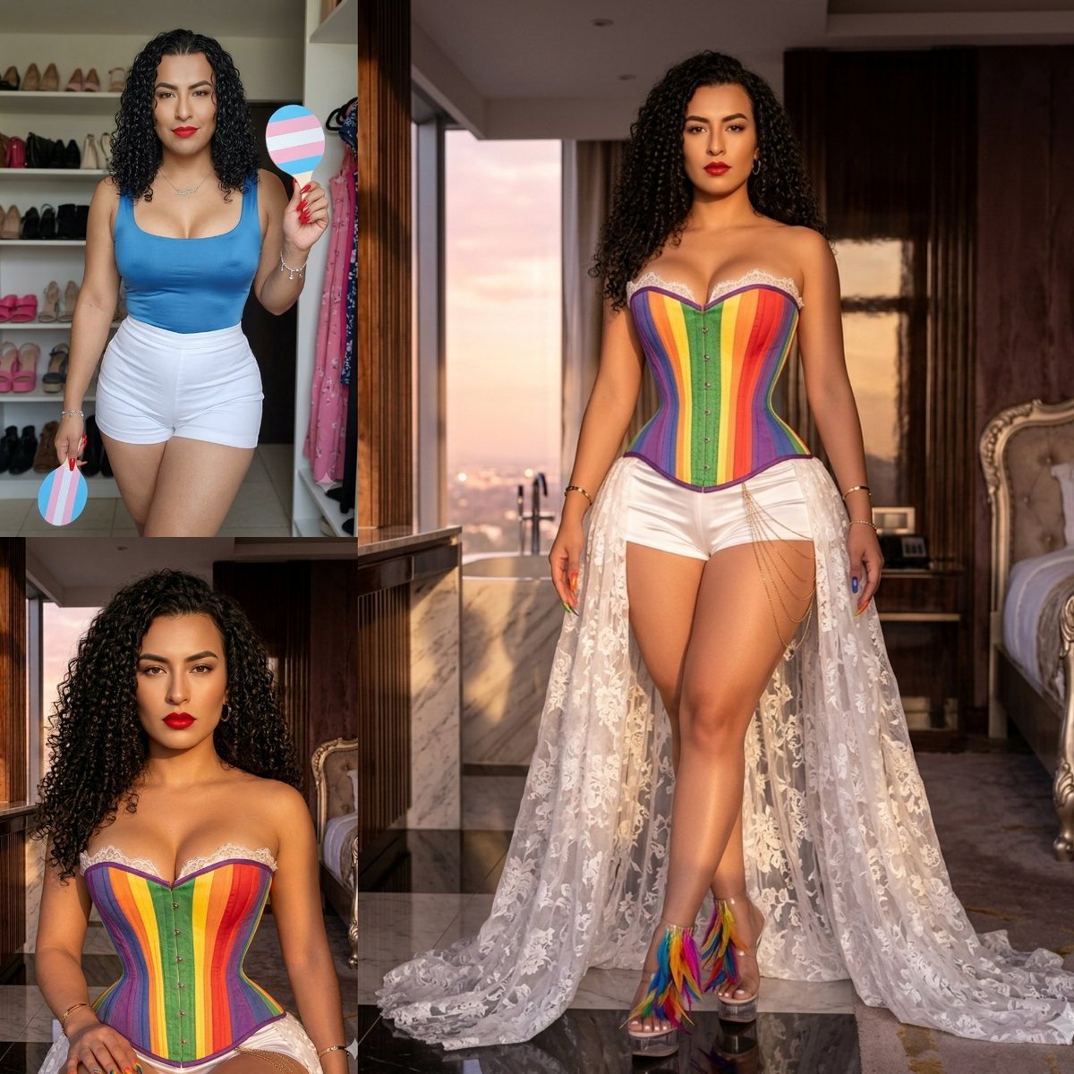 TVZafiro's tweet photo. 🏳️‍🌈🏳️‍⚧️🏳️‍🌈🏳️‍⚧️ Soy feliz 🏳️‍⚧️🏳️‍🌈🏳️‍⚧️🏳️‍🌈

#pride2026 #transcdmx #trans #lgbt #travesti #transexual #gay #transgenero https://t.co/mTu8wl4HbW