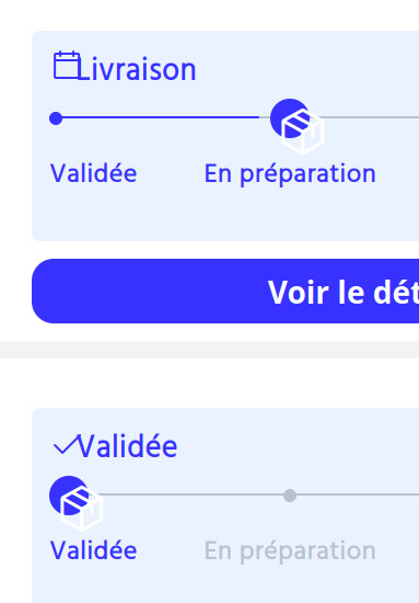 SilverYohko's tweet photo. commandes passées en même temps, celle du haut devrais arriver mercredi et celle du bas aujourd'hui
elle est même pas "en préparation"

cdiscount est au ralenti https://t.co/FrjNAOaLQF