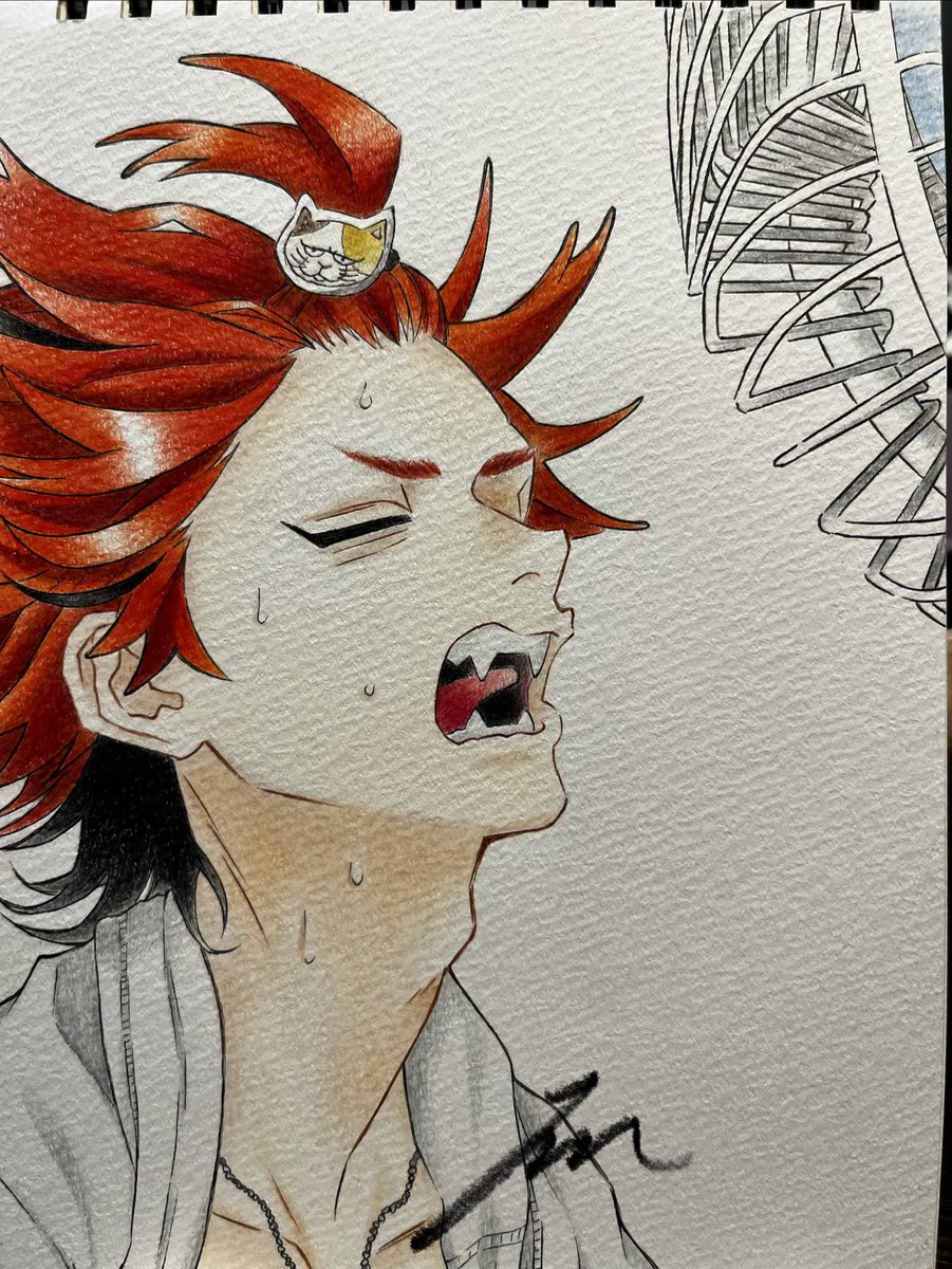 a_o_ync_4910's tweet photo. 極楽街・アルマ完成しました！
佐乃先生の白黒イラストをカラーで模写させていただきました🥹
大好きな極楽街🫶アニメ化を強く強く希望してます！！
#極楽街
#アルマ
#ファンアート
#イラスト
#大好き https://t.co/rqnHxu1rgH