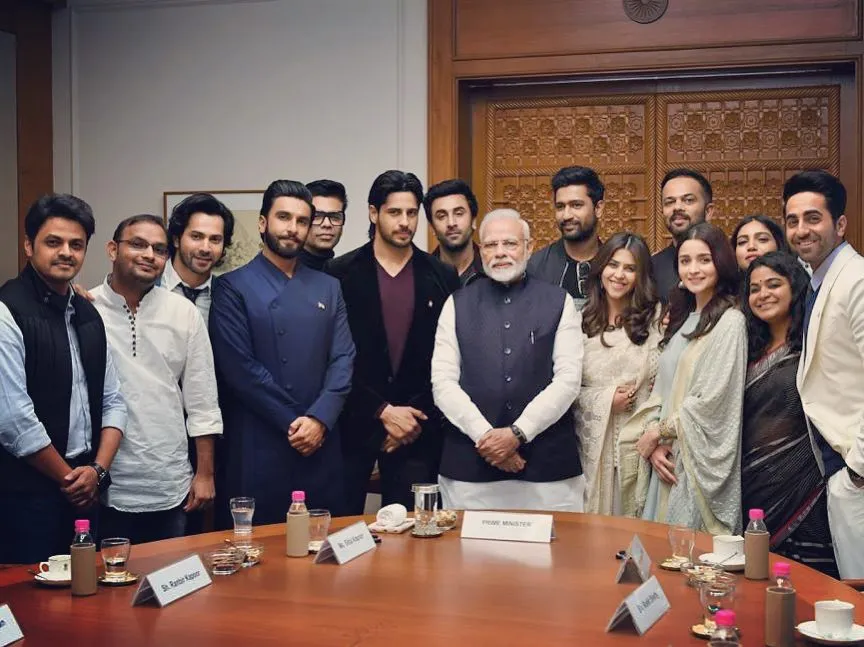 kafkasbluebug's tweet photo. when the tides turn, and they always do, we should not forget bollywood's role in legitimising the hindutva regime.

from akshay kumar, suniel shetty, ranveer singh, arjun rampal, vicky kaushal, karan johar, ajay devgn, amitabh bachchan, and every other celebrity who chose to publicly align themselves with a platform, or normalise hindutva politics.

through RSS visits. through photo-ops. through propaganda films that turned muslims and minorities into permanent enemies. through the normalisation of authoritarianism as entertainment. through wrapping state violence in the language of patriotism.

hindutva doesn't survive through elections alone. it survives through culture. through celebrities, films, influencers, and spectacle that manufacture consent.

history should remember them as the great oppressors that they have been, and not helpless actors who did not have any other choice to make.