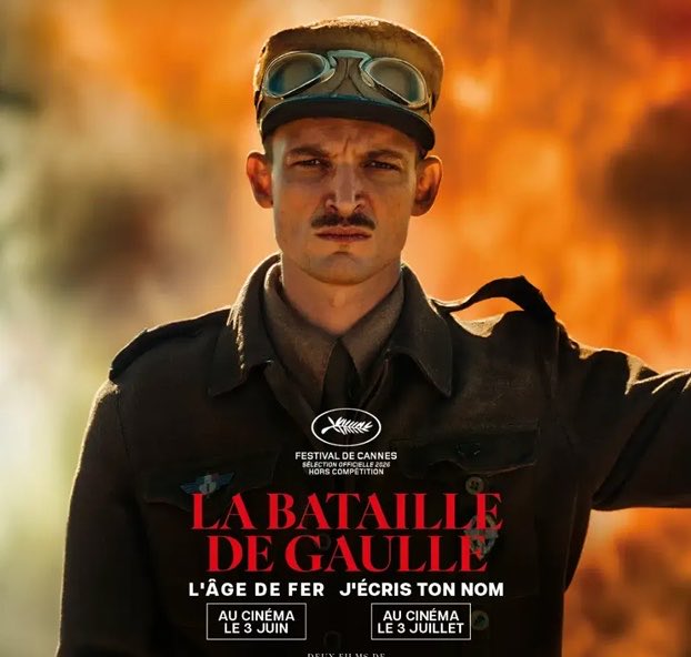 DeBunKerEtoiles's tweet photo. Je viens d’aller voir la 2ème partie du film « La Bataille de Gaulle ».
Il est encore plus magistral que le premier.
Quel chef d’œuvre !
Des batailles impressionnantes, et des discours inspirants.
Vous ne vous sentirez jamais autant français qu’en regardant ce film. https://t.co/NakNaB4GC8
