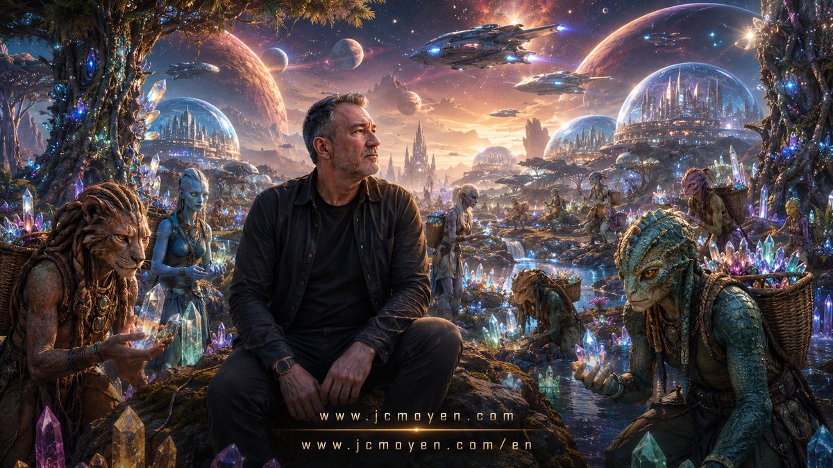 JCMoyen's tweet photo. ✨ Throughout my life, on Earth and elsewhere, one thing always came up: crystals. This image brings me back to my friend Dan Willis and our long discussions about their technology. I also think of Rebecca, and the immense privilege I had to see Dan the day after he passed away. https://t.co/XuVJAWzvtW