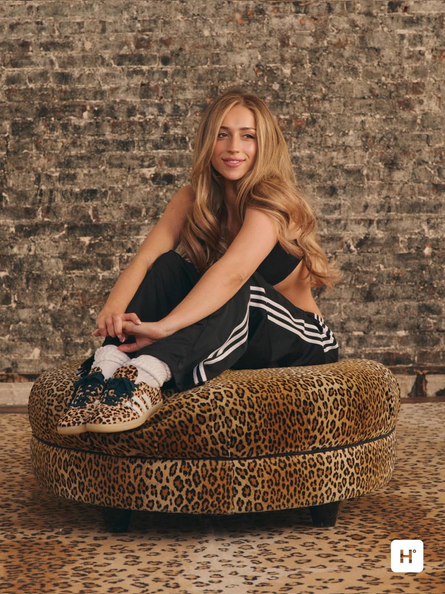 houseofheat's tweet photo. Tate McRae debuts the ‘Cheetah’ adidas Samba 🤩🐆 https://t.co/YuwabxcqdG