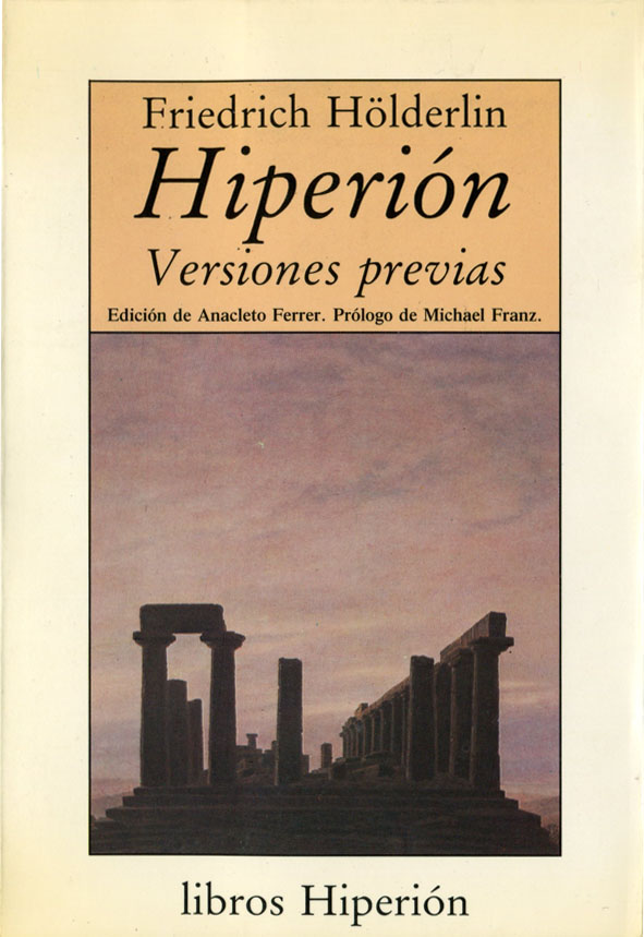 librosycultura7's tweet photo. Hiperión: versiones previas.

Autor: Friedrich Hölderlin
Temática: Literatura, Poesía
Editorial: Libros Hiperión
Link: https://t.co/KefTwNvf6R
Apóyanos en: https://t.co/7OUkfIqg0t https://t.co/ul1yzy0DIB