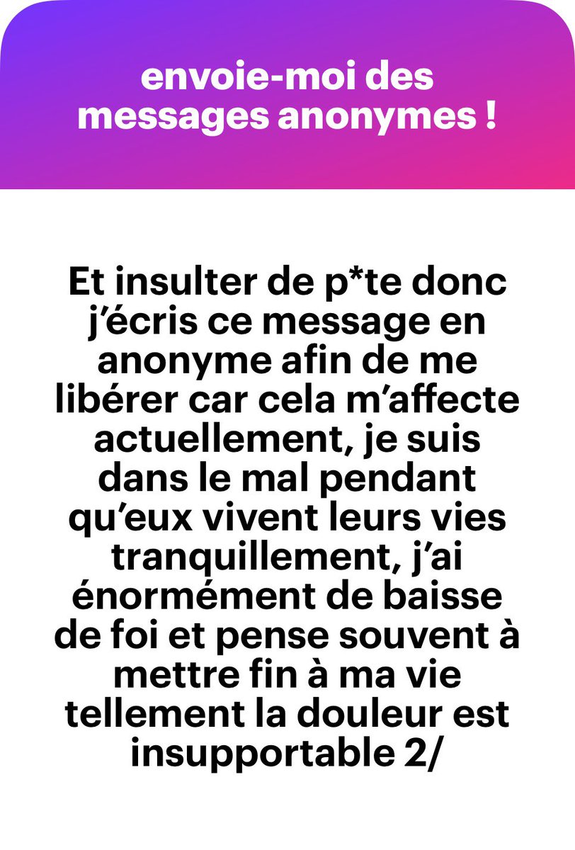 gndguy's tweet photo. y’a des parents je comprends pas pk ils ont fait des enfants, je sais que c’est dure mais faut clairement porter plainte ou envoyer des gens les tabasser. Si t’avais juste besoin d’en parler pour être apaisé c’est ton choix mais ça doit pas rester impuni. Qu’Allah te facilite https://t.co/xdjmUYuvDL