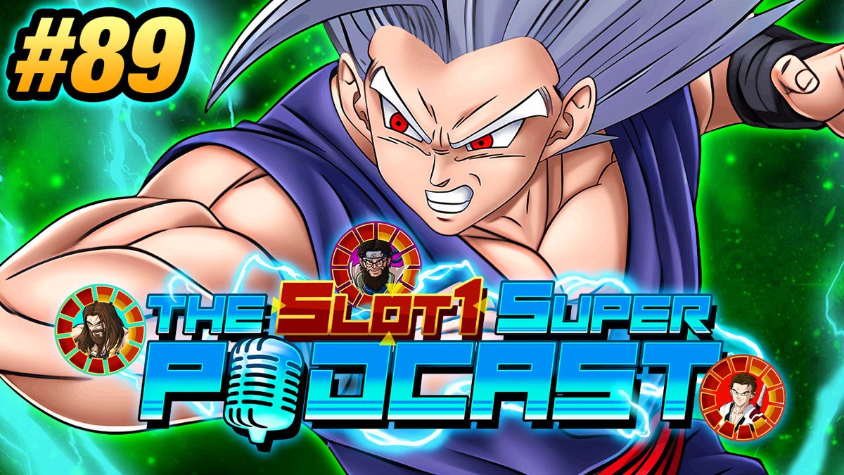 TheSlot1Podcast's tweet photo. We are live now for episode 89! Come hang out!

🔴THE SLOT 1 SUPER PODCAST! Episode 89: The Beast Awakens! Transcendent Dokkan Campaign is Here!
https://t.co/VlFW3opYOl https://t.co/gjE64hI1RK