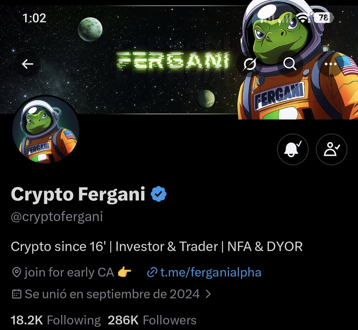 lilouJr89's tweet photo. @cryptofergani My dear friend I need to invest in cryptocurrencies 🥹🙏🏻 I have faith that one day your immense kindness will reach me. I wish you much success, peace, and happiness.
ID binance: 297602588 https://t.co/oSW74KEInF