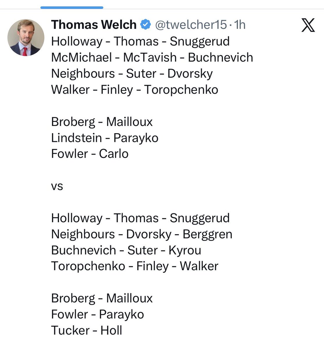 Ryan_Shipley's tweet photo. @ISentrosi I’m sorry, but group 1 is better than group 2. I couldn’t disagree more with your take. https://t.co/wKOv3dk99j