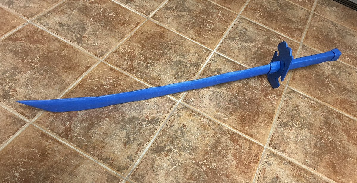 Owl_Itazura's tweet photo. I have never made a cosplay prop before but heres Kumeyuri in progress
#forgetwt #forge #forging https://t.co/fzBfbeCkTR