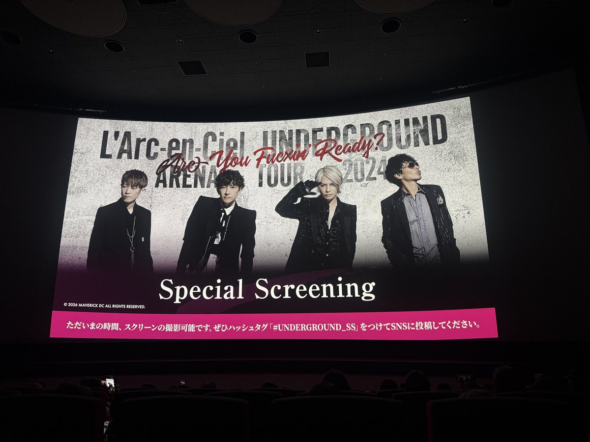 arakihisako's tweet photo. #UNDERGROUND_SS
とてつもなく感動して
とてつもなく勉強になりました！！！
これ、他のも観たくなるな！！と思って
Instagramに質問コーナー設けました笑
#LArcenCiel https://t.co/ljt4ORfEmd