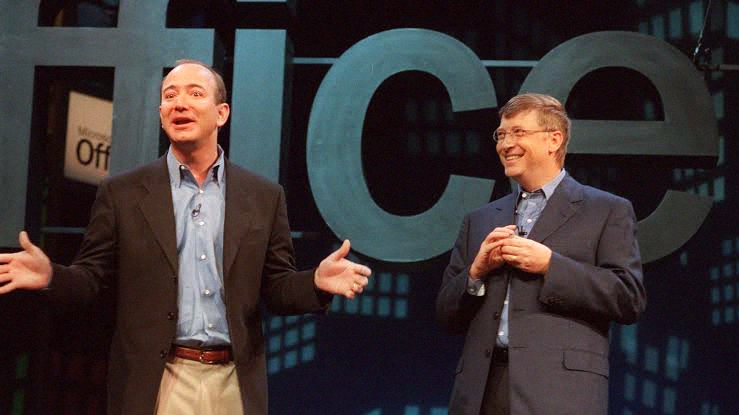 PorterCorwin's tweet photo. Microsoft $MSFT wrapped up the week only $250 billion ahead of Amazon $AMZN 😮📈 https://t.co/H2VkZP3sIX