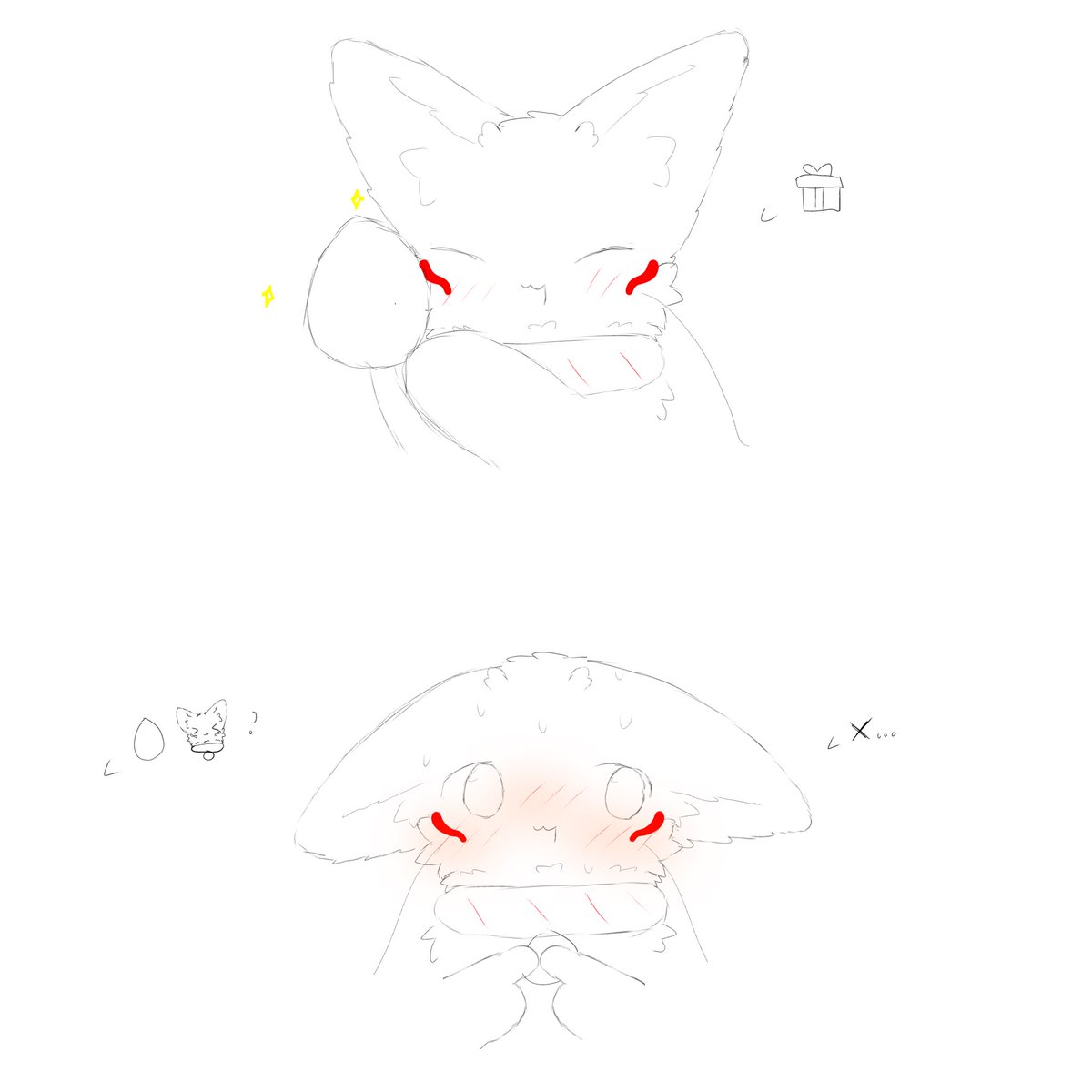 Tsuzeshi's tweet photo. Suspicious gift 🥚? https://t.co/6yAAyYL8lo