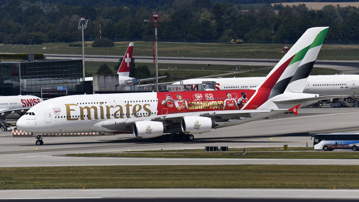 Schmidy_87's tweet photo. A6-EOE | Airbus A380-861 | Emirates | 27.6.26 zrh https://t.co/JCqNvejX79