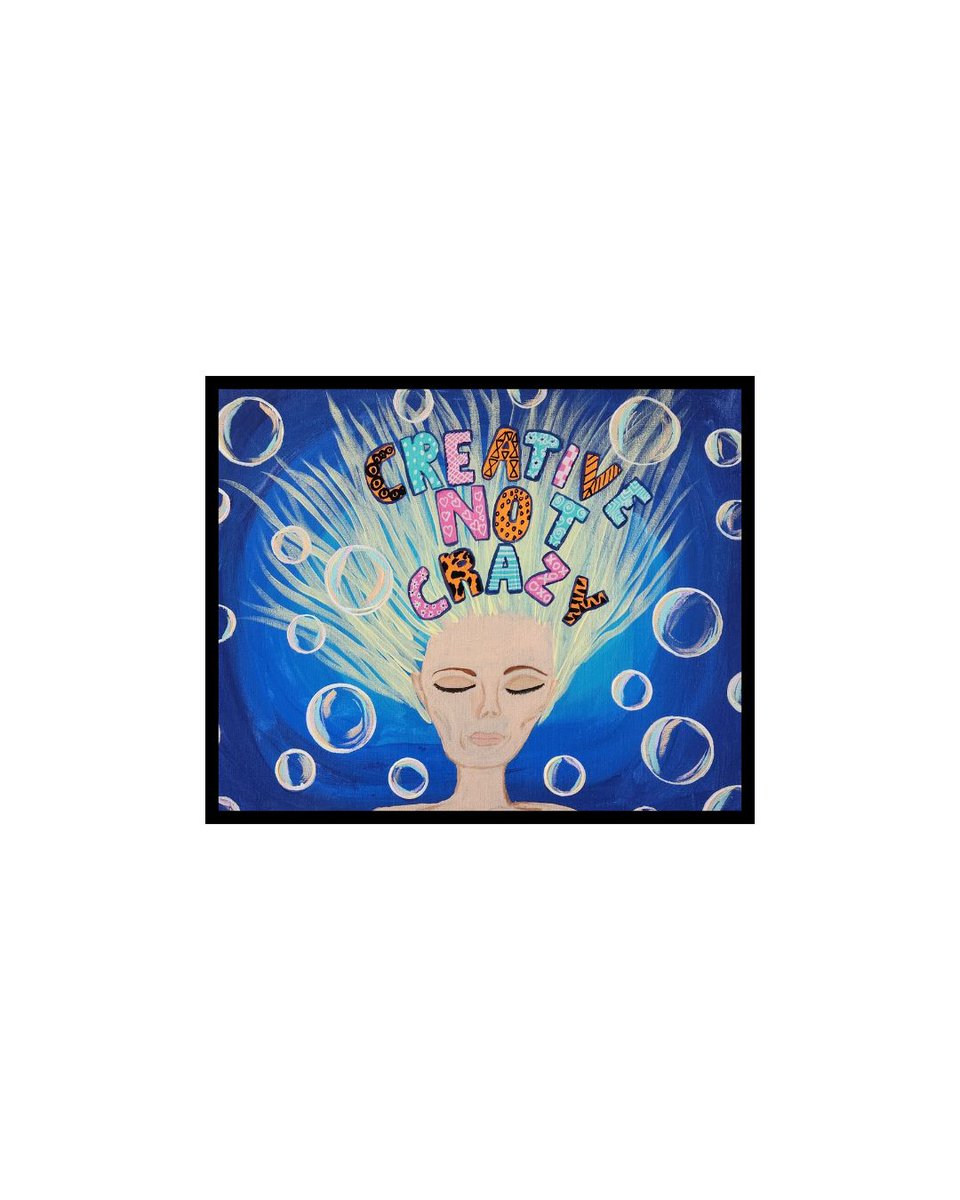 CoachTinaB125's tweet photo. Creative Not Crazy — 16x20" original playful creative art. Let the ideas bubble up!
https://t.co/oaIaOTDjEU
#CreativeNotCrazy #CreativeArt #PlayfulArt #RemLabStudios https://t.co/M1KJdqIbhz