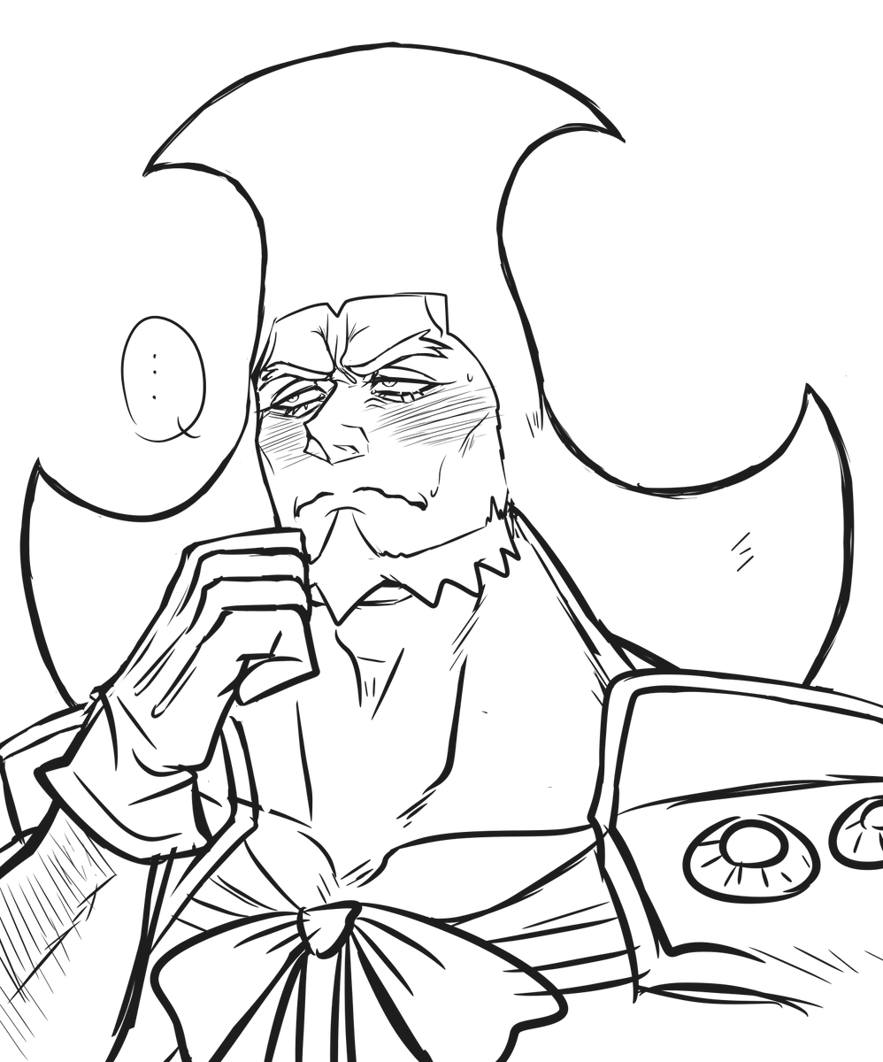foi4649's tweet photo. 今日は顔しか描けぬDayだわね… https://t.co/ltvlHY9aq0