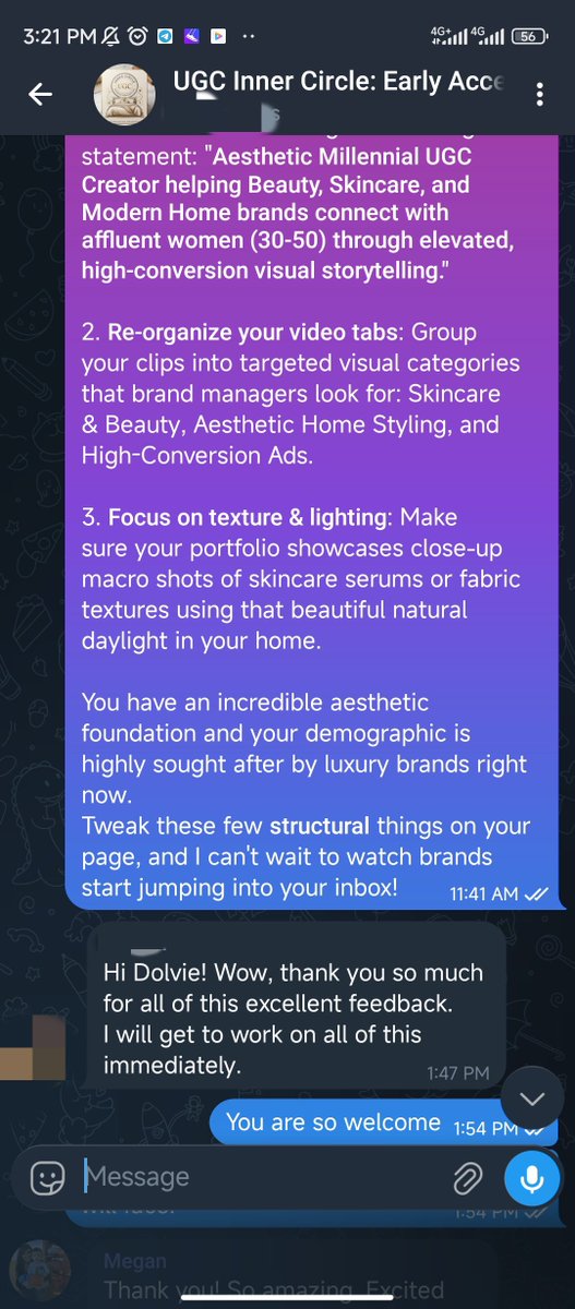 Dolvira9's tweet photo. You aren't getting ghosted by brands because your videos look bad. 

You're getting ghosted because your portfolio reads like a personal hobby blog instead of a sales asset.

Just audited a premium skincare creator's layout. 
Time to elevate.

 Join us:🔗 https://t.co/0tPEp968SR https://t.co/JJZBlunUuT